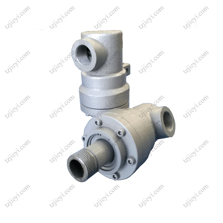Monoflow thread connection 25A high temperature hot oil rotary joint for printing and dyeing
