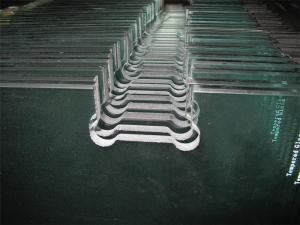 Quality Flat Shape Building Tempered Glass Cutting Customized Logo wholesale
