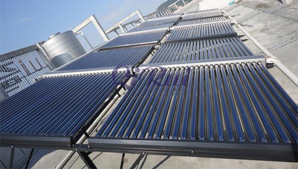 Non-Pressure Solar Geyser Designed for Large Scale Solar Hot Water Project
