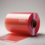 40uM Red Opaque Monoaxially Oriented PE Film For Tinting Windows