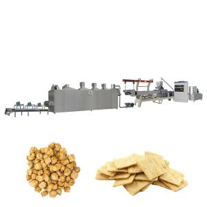 Quality 45kw Stainless Steel Soya Protein Chunks Extruder Machine 200kg/H wholesale