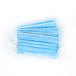 Blue Medical Protective Face Mask Respirator Disposable 3 Ply High Breathability