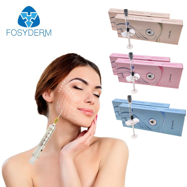 Fosyderm Hyaluronic Acid Facial Filler Beauty Care Cross Linked HA Filler With 0.3% Lido