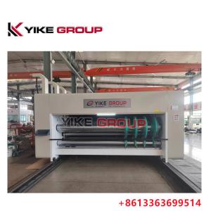 Quality YK-1424 Type Chain Feeding Corrugated Carton Flexo Printer Slotter Die Cutter Machine wholesale