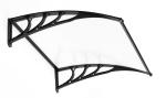 Wear Resistant Polycarbonate Garden Canopy Aluminum Alloy Frame Material