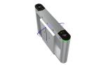 304 Brushed Stainless Steel Automatic Outdoor Retractable Turnstile Mechanism