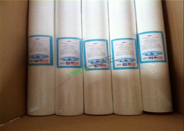 Cheap RO Water Treatment Consumables 20 Inch SpunBond PP Sediment Filter Cartridge for sale