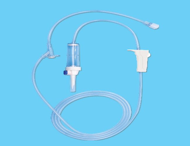 Safety Regulator Sterile Disposable Infusion Set With Luer Lock Medical Use