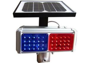Quality 5W Panel Traffic Warning Powered Solar Flash Lights wholesale