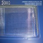 Antique Style Borosilicate Glass Lamp Cover High Temperature Resistance
