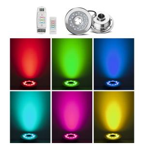 Quality SMD3535 24W SS316L 800LM underwater fountain led lights wholesale