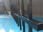 Q235 Interpon Weather Resistance Garrison Fence Panels For Garden / Factory