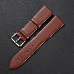 Black brown watchband Leather Men Women Watch Band 12 14 16 18 20 22 24mm Wrist