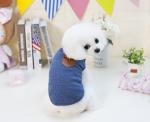 Fitwarm Handsome Chic Waffle Onesies Cotton Dog And Cat Clothes