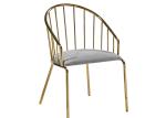 Simple And Stylish Office Leather Padded Dining Chairs