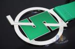 Epoxy Soft Enamel Custom Sports Medals Round Shape With Golf Logo Dancing