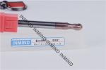 0.5 - 0.6 um Mirco Grain Solid Carbide Ball Nose End Mill , Ball End Mill Cutter