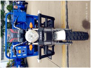 Quality Heavy Load BLUE 250CC Cargo Tricycle With DOUBLE Hydraulic Dump wholesale