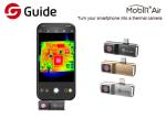 25Hz Mini Mobile Phone Thermal Camera With 50 Degree FOV