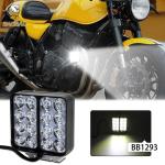 80V 32W 3 Inch Plastic Square Universal LED Headlight Motowolf Spotlight