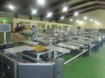 Automatic oval silk screen printing machine