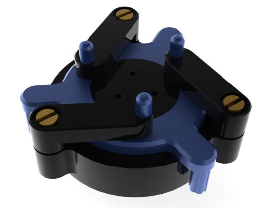 RA-3D-S High Performance Rotation Axis For Fixed Cylindrical / Annular Shape
