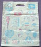 Promotional Printed Patch Handle Carrier Bags With Reinforcement