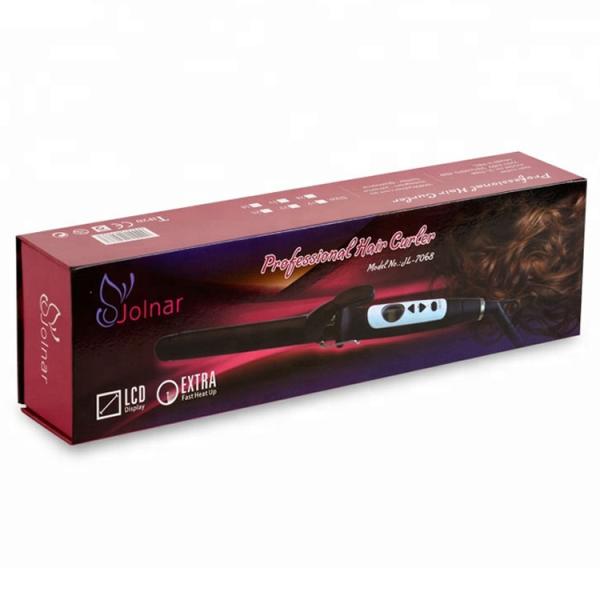 Electrical Hair Curling Straighteners Eco Friendly Gift Box Packaging Custom