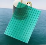 Factory price 6mm 4*8feet Bronze Polycarbonate Hollow Sheet with B1 Fire Rating