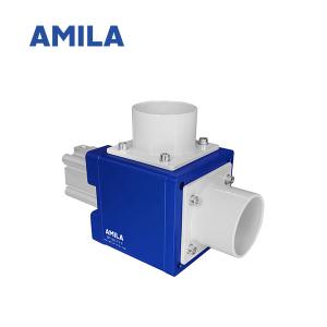 China Alumina Pneumatic Control Valve , Vacuum Switching Solenoid Valve Easy Operation on sale