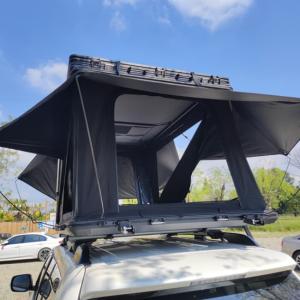 Quality Aluminum Hard Shell Z Rooftop Tent For Outdoor Camping Free Ladder wholesale