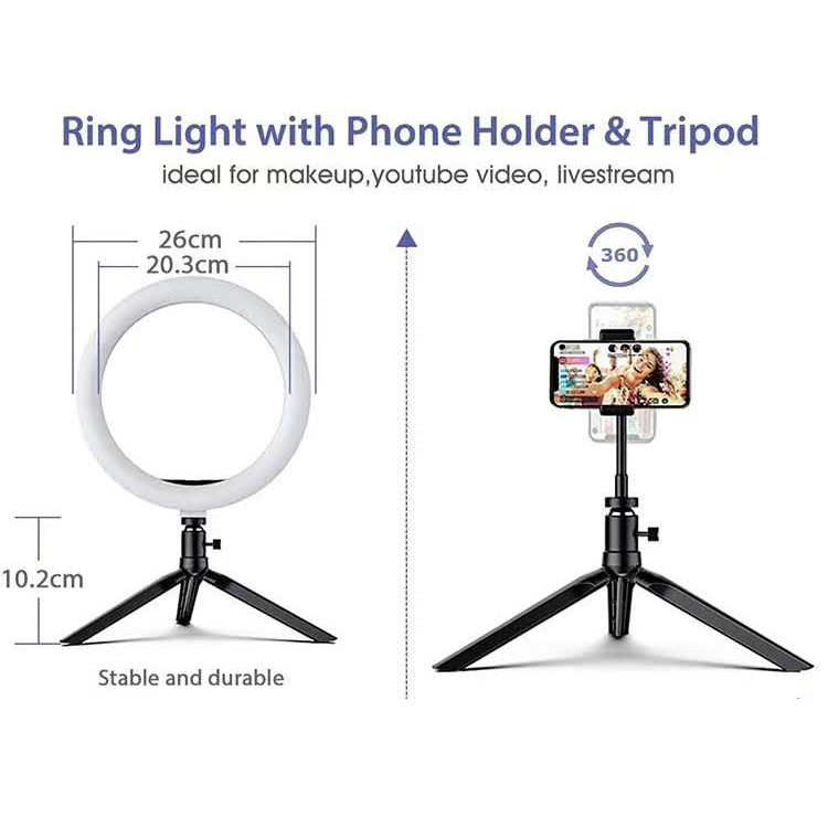 1.8 kg Soft LED Circle Ring Light with PORTABLE Convenience Elevate Your Live Show