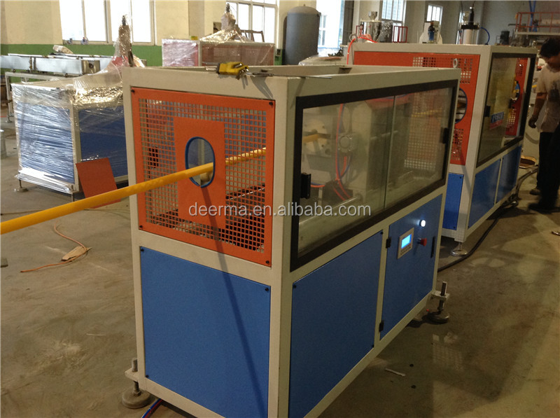 20mm - 63mm PPR Pipe Extruder SJ65/30 Plastic Tube Extruders With 80kw Install Power