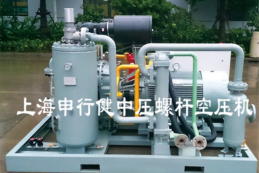 IP55 122HP Air Cooling VFD Single Screw Air Compressor