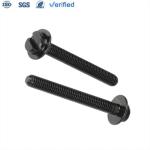 Long Bolt Carbon Steel Black Zinc Slotted Non-Standard Flat Head With Intermedia