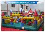 Garden Backyard Kids Inflatable Amusement Park Playland For Outdoor Sports