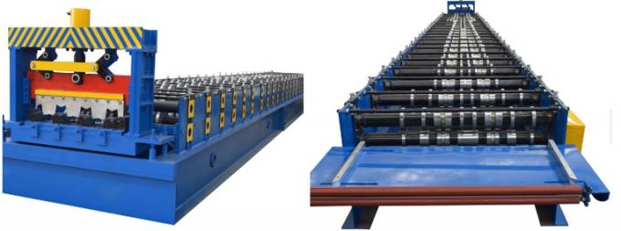 Steel Structure floor deck roll forming machine 2018 type roof tile machine