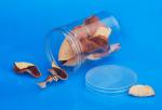 Eco Friendly Empty Plastic Cans Screw Lid Sealing Type 78MM Caliber