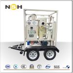 600~18000 LPH Transformer Oil Purifier , Trailers Mounted Oil Filter Unit