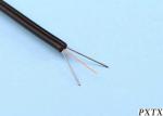 Lightweight Flexibile Flat Drop Ftth Fiber Optic Cable For Indoor Networking