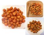 Dried Coated Roasted Sriracha Flavor Fried Green Peas Snack Crunchy and Crispy