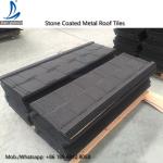 Flat Style Roof Tile Roof, Step Tile Roofing Sheet, Stone Chip Coated Terracotta