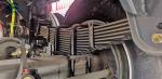 12R22.5 12pc Tires Flatbed Container Trailers With Fuwa Axle