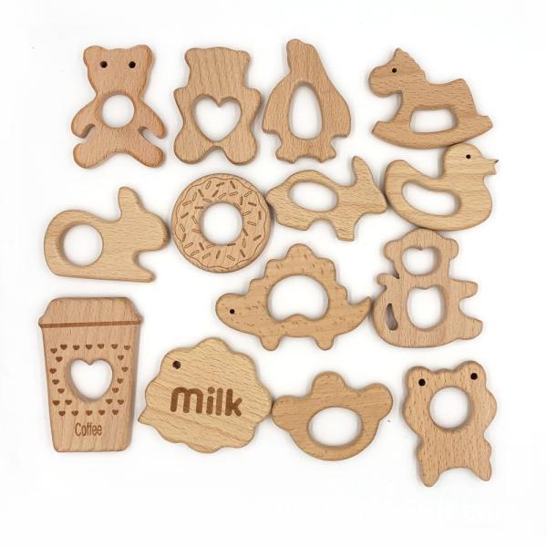 Eco-friendly Wooden 3D Building Blocks Creative Art Gift Home Ornament