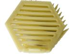 White Color Plastic Hexagon Needle Queen Cage of Beekeeping Queen Rearing