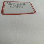 Chlorine Resistance OEM Fabric 150GSM Cotton Fabric for Uniform