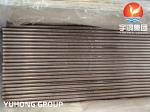 Copper Nickel Alloy Tube ASTM B111 C70600 / CuNi10Fe1Mn, Heat Exchanger /