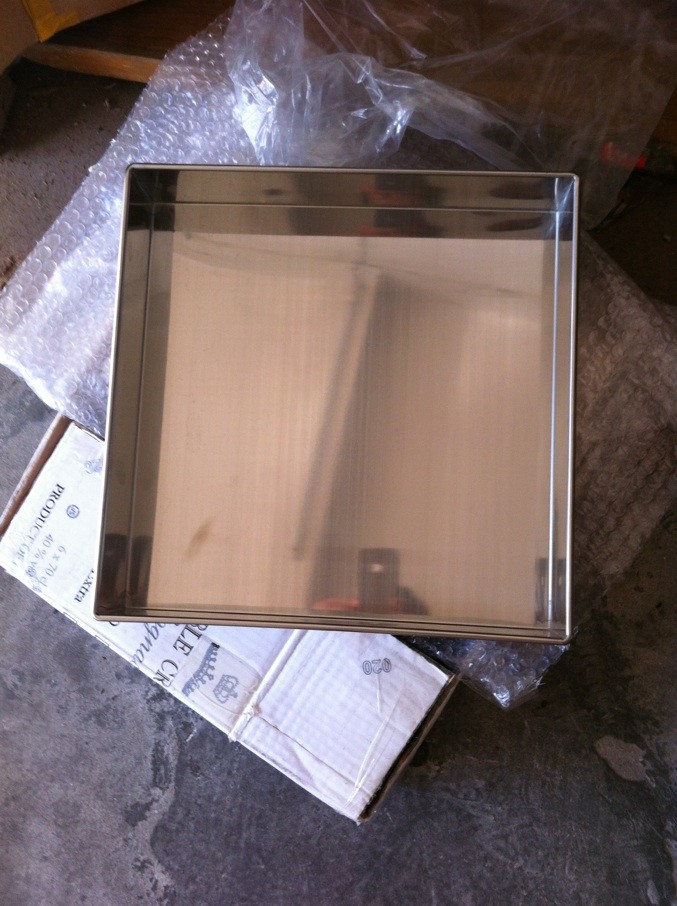General Purpose Storage Tray Stainless steel tray Stackable Tray