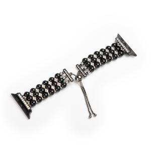 Quality Function Fashionable Watch Strap Beaded Apple Watch Bands for iWatch Series 8 7 6 5 wholesale