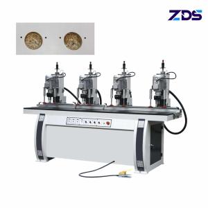 Quality 50mm Hinge Hole Drilling Machine Four Head Bench Drilling Machine For Panel Furniture wholesale
